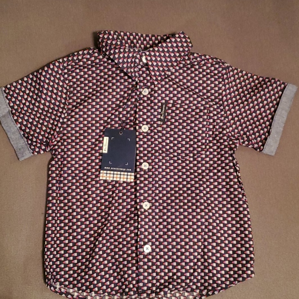 Toddler Button Up Polo 4/20